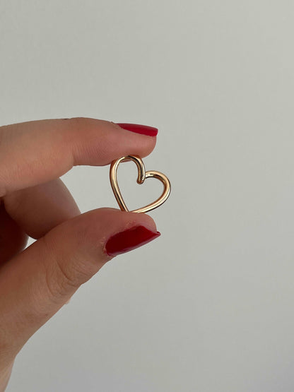 Le Cœur - Pendentif en Plaqué Or - Yasmeen Jewelry