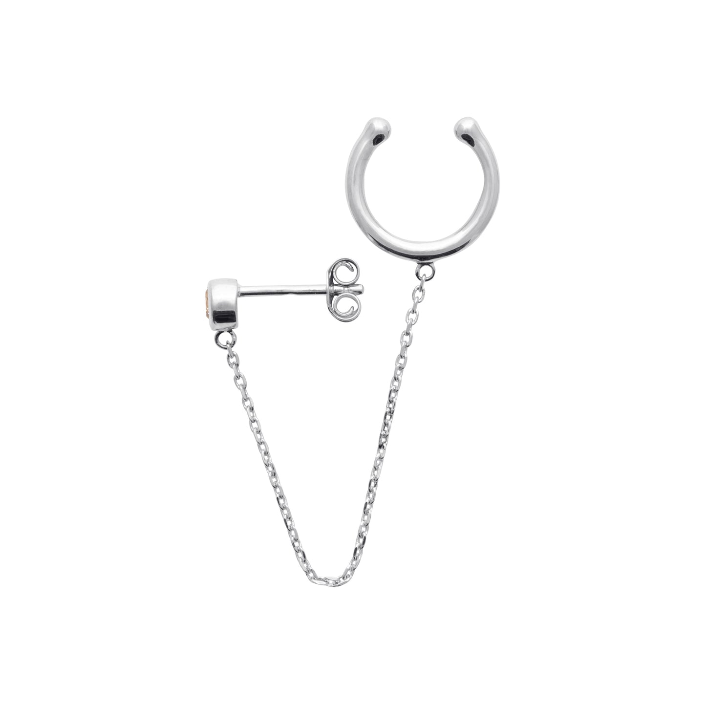 Jad - Boucle d'oreilles en Argent - Yasmeen Jewelry