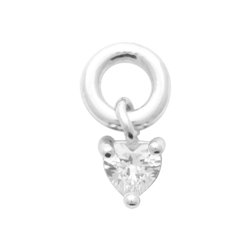 Aphrodite - Boucles d’oreilles cœur en Argent - Yasmeen Jewelry