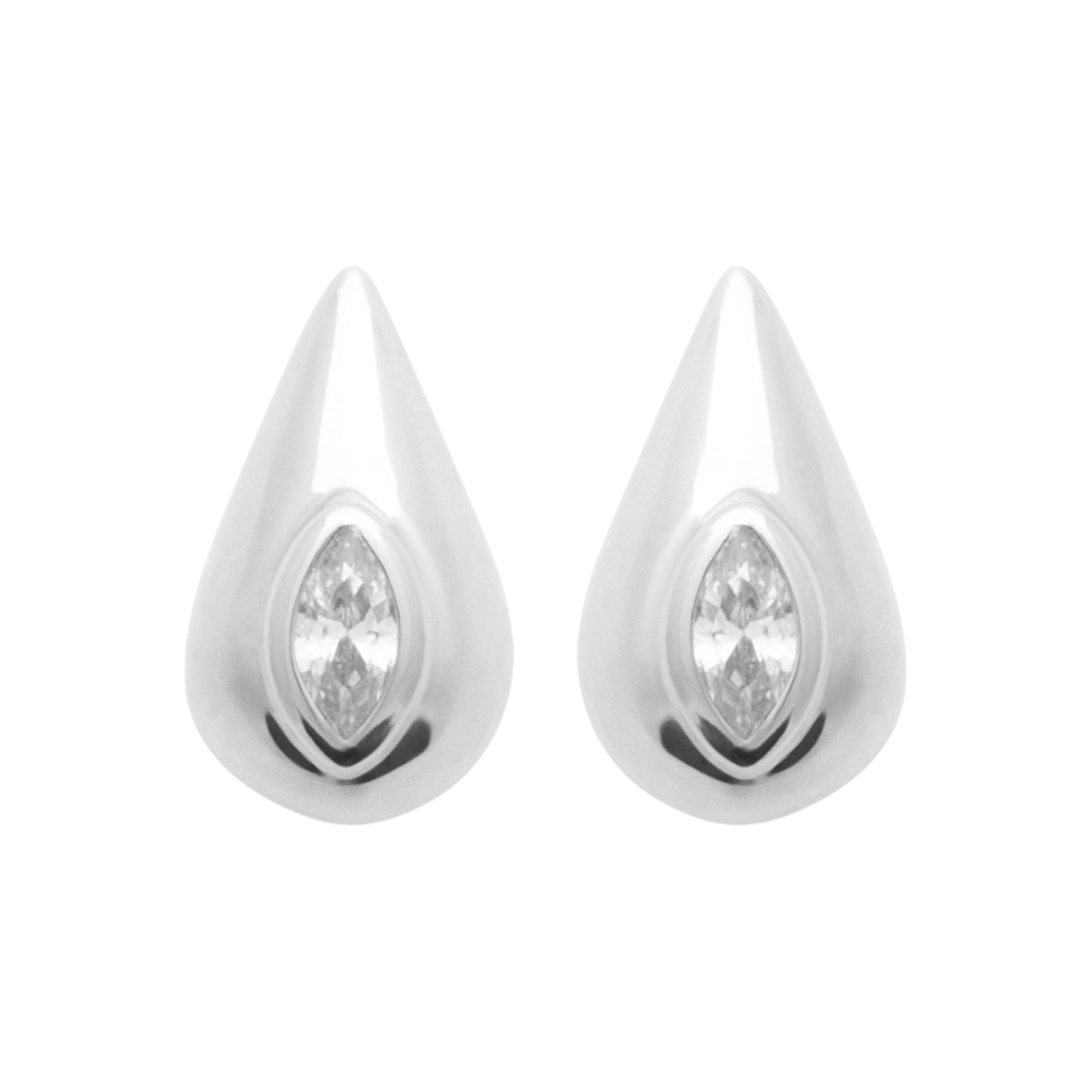 Ezra - Silver Earrings