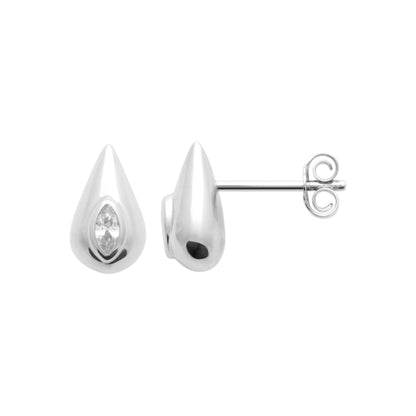 Ezra - Silver Earrings