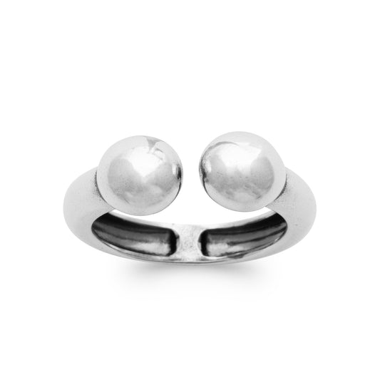 Liv - Bague boules en Argent