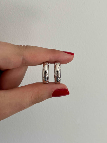 Luna - Boucles d'oreilles en Argent - Yasmeen Jewelry