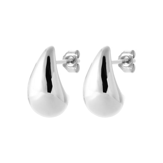 Goutte n°1 petite - Boucles d'oreilles en Argent