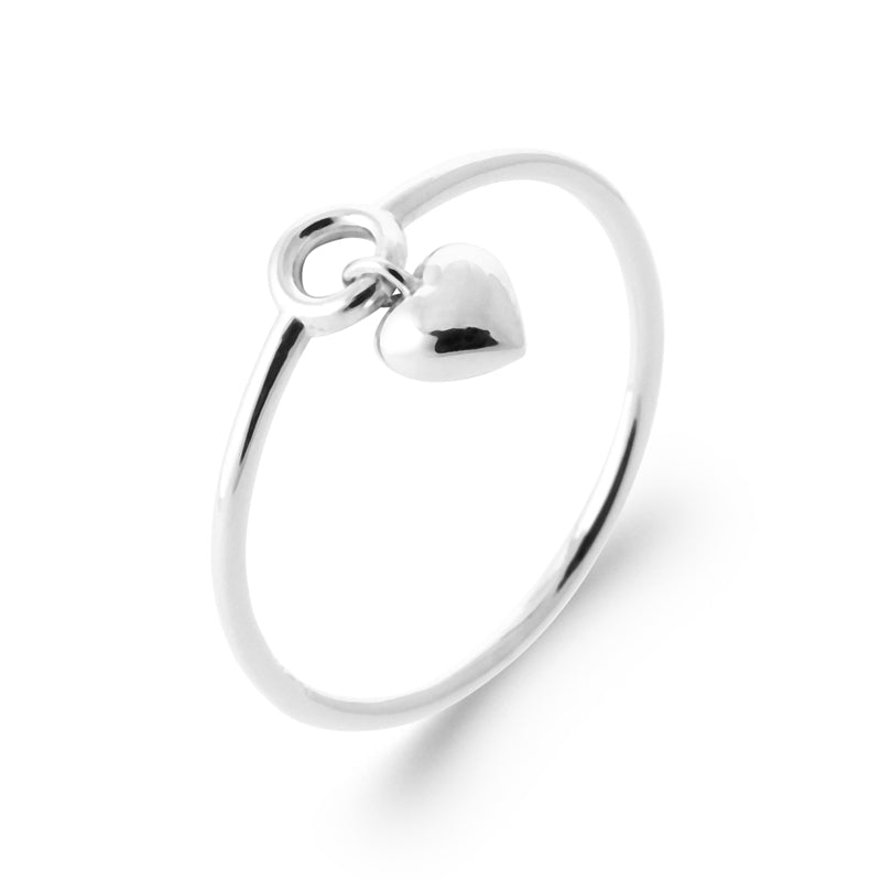 Amor - Bague cœur en Argent - Yasmeen Jewelry
