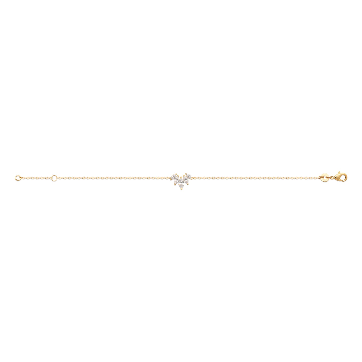 Tiara - Bracelet en Plaqué Or - Yasmeen Jewelry