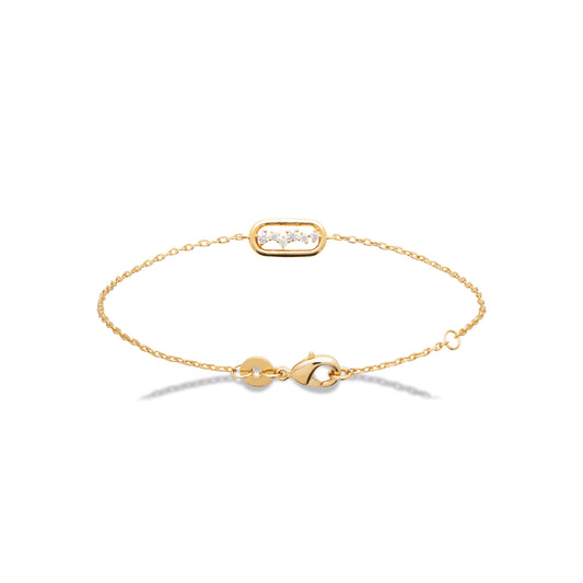 Estrella - Bracelet en Plaqué Or - Yasmeen Jewelry