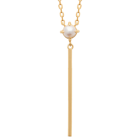 Aimata - Collier en Plaqué Or et Perle de Culture - Yasmeen Jewelry