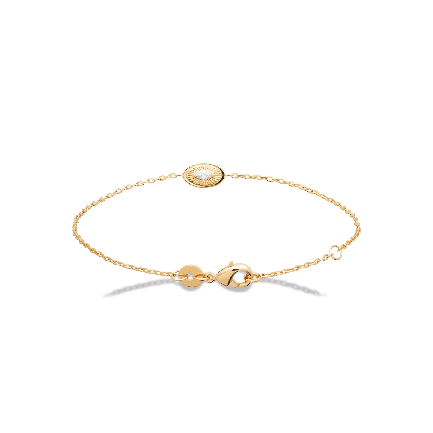 Narcisse - Bracelet en Plaqué Or - Yasmeen Jewelry