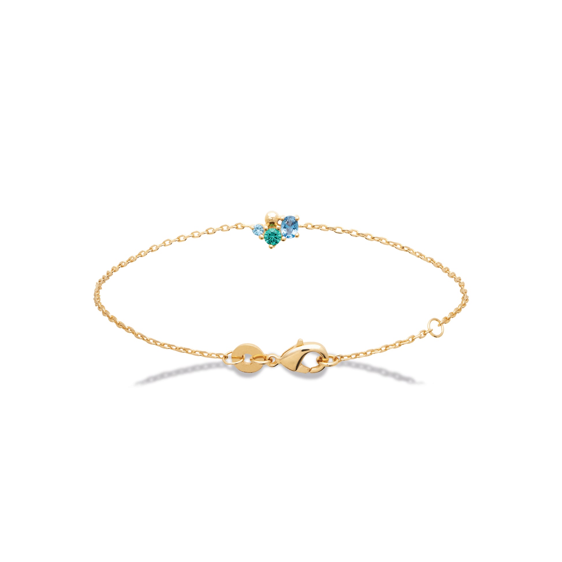 Gemma - Bracelet en Plaqué Or - Yasmeen Jewelry