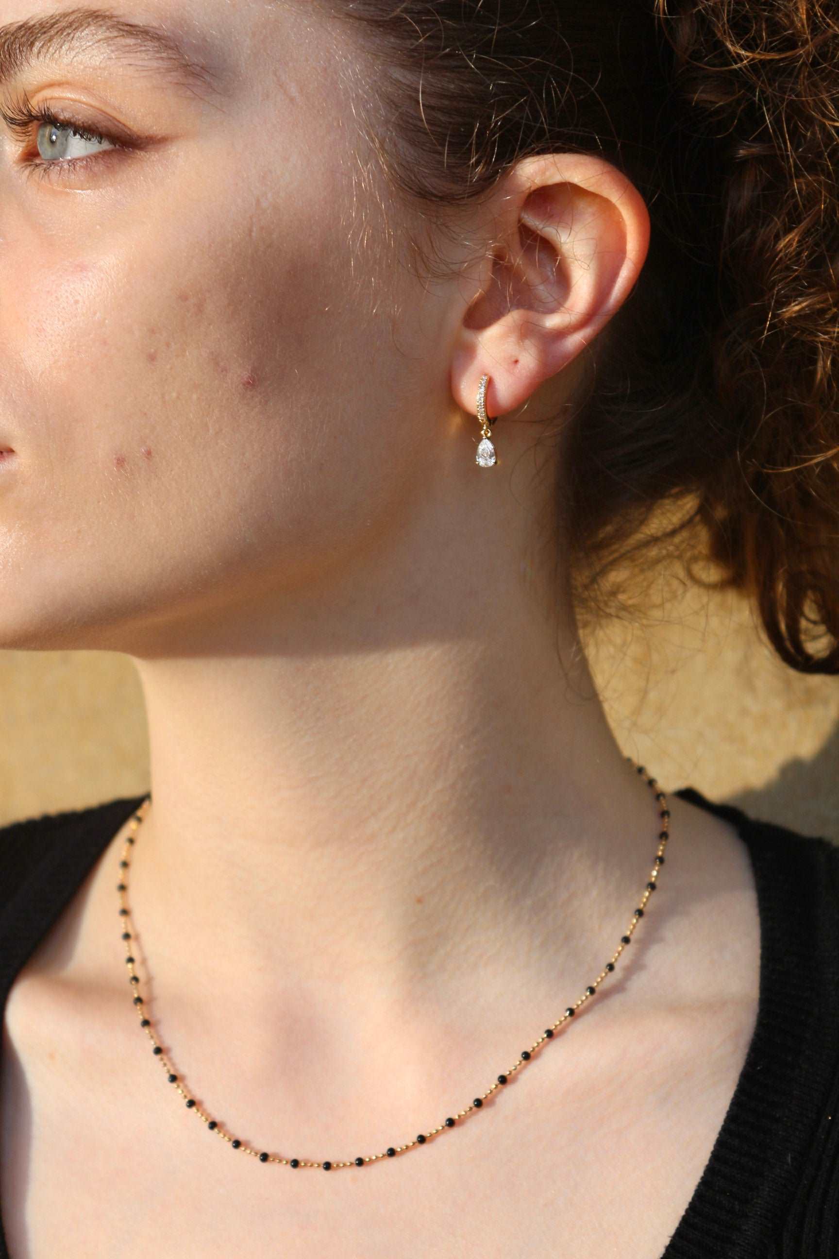 Ezra - Boucles d'oreilles en Plaqué Or - Yasmeen Jewelry