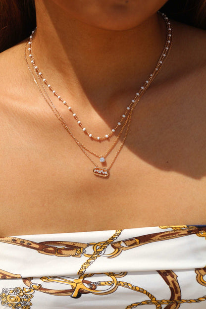 Estrella - Collier en Plaqué Or - Yasmeen Jewelry