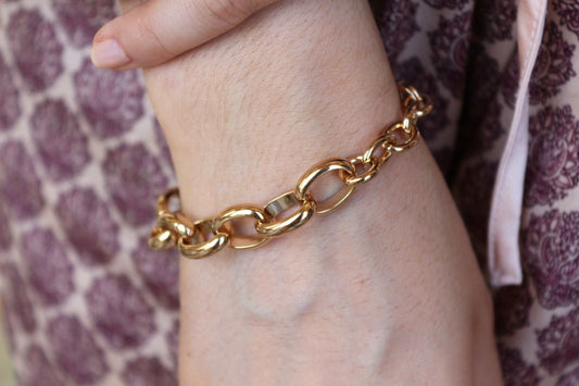 Lila - Bracelet en Plaqué Or - Yasmeen Jewelry