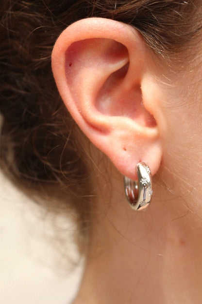 Luna - Boucles d'oreilles en Argent - Yasmeen Jewelry