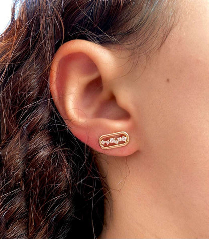 Estrella - Boucles d'oreilles en Plaqué Or - Yasmeen Jewelry